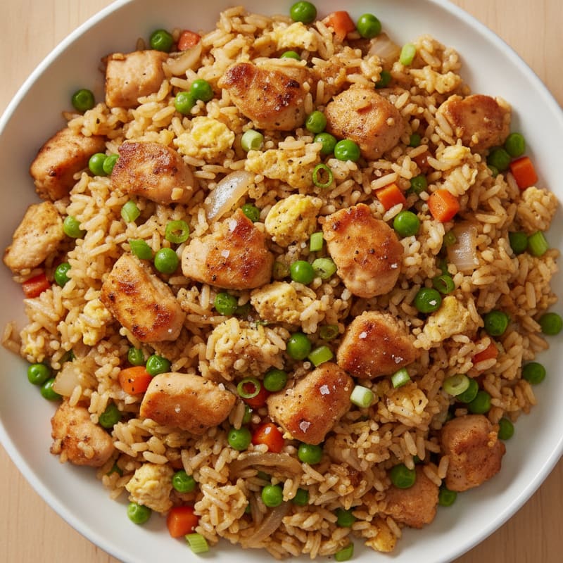 Chicken and Egg Fried Rice