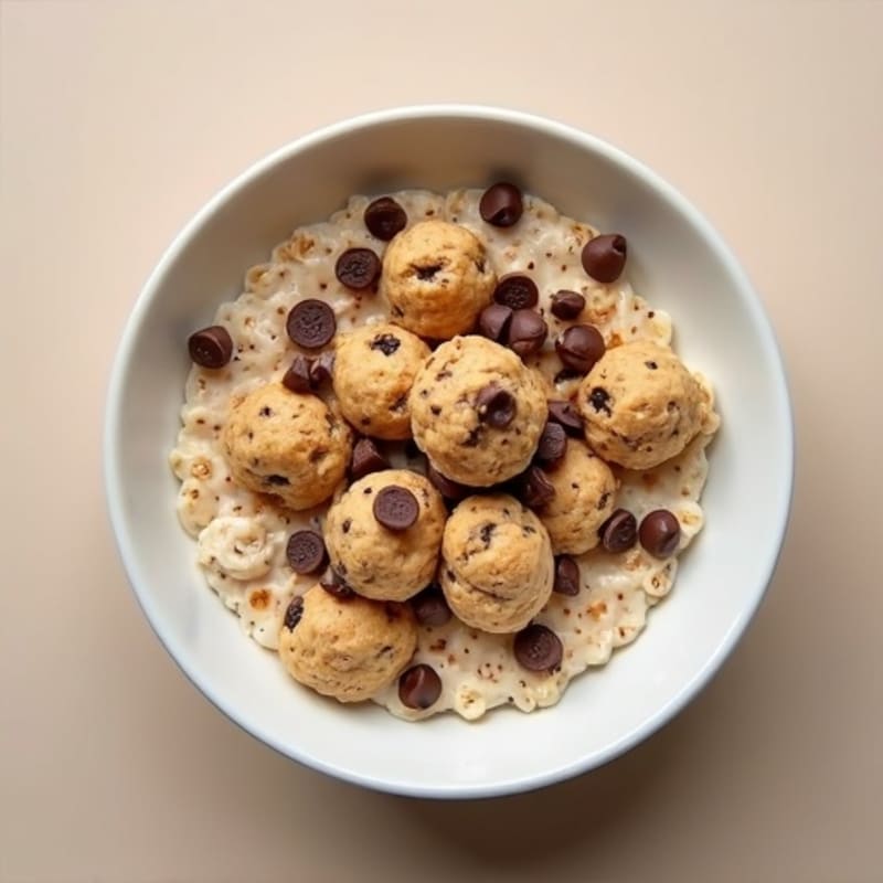 Protein Cookie Dough Overnight Oats
