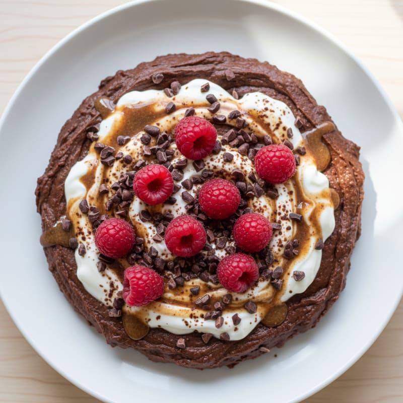 Silky Chocolate Protein Mousse with Greek Yogurt