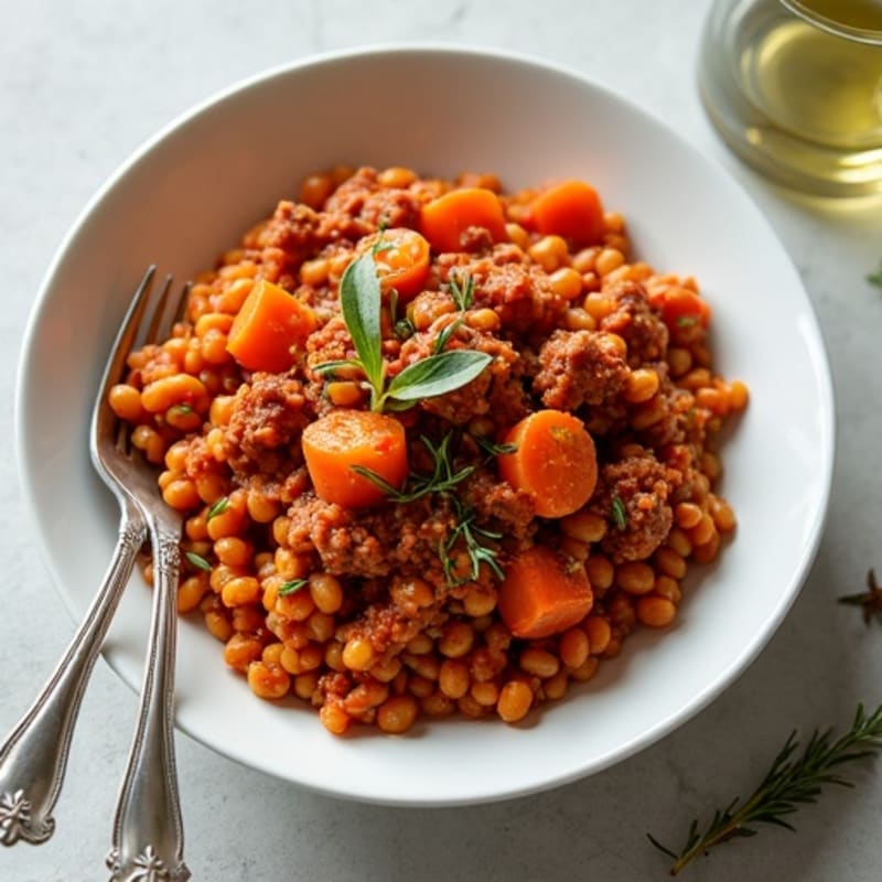 Hearty High Protein Vegetarian Bolognese