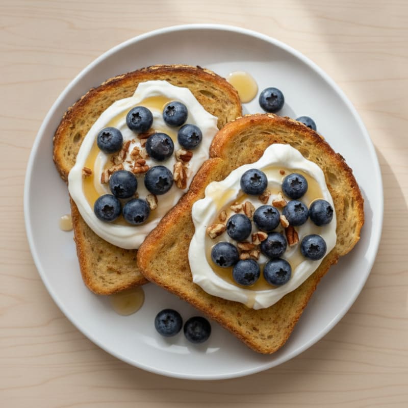 Sweet Cinnamon Swirl Protein Toast