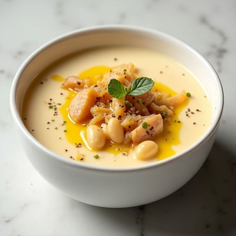 Creamy Healthy Baked Potato Soup