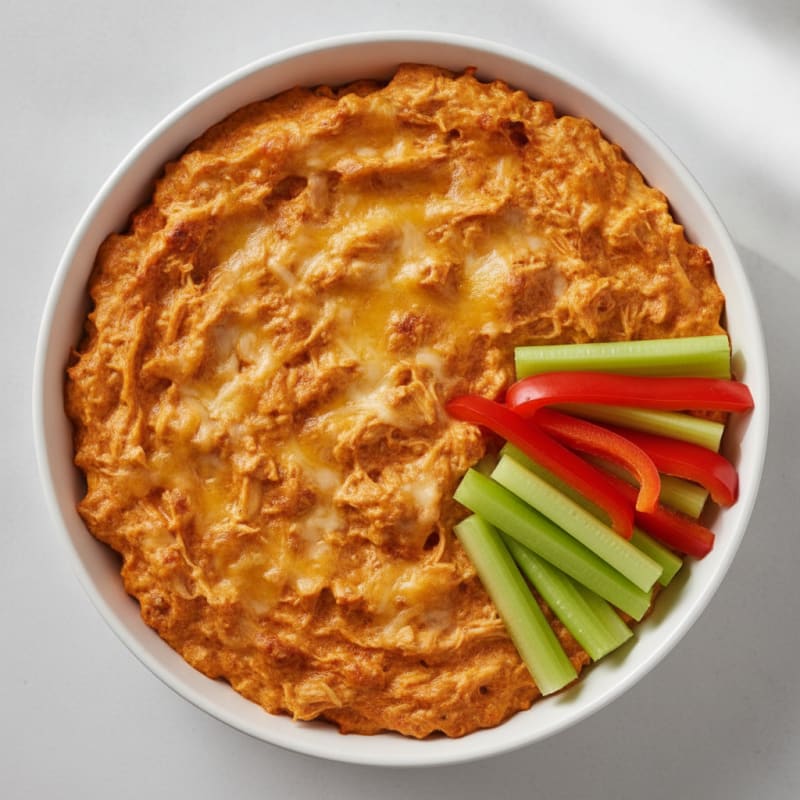Buffalo Chicken Dip with Cream Cheese