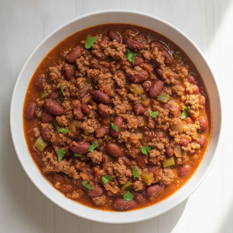 Slow Cooker Beef Chili