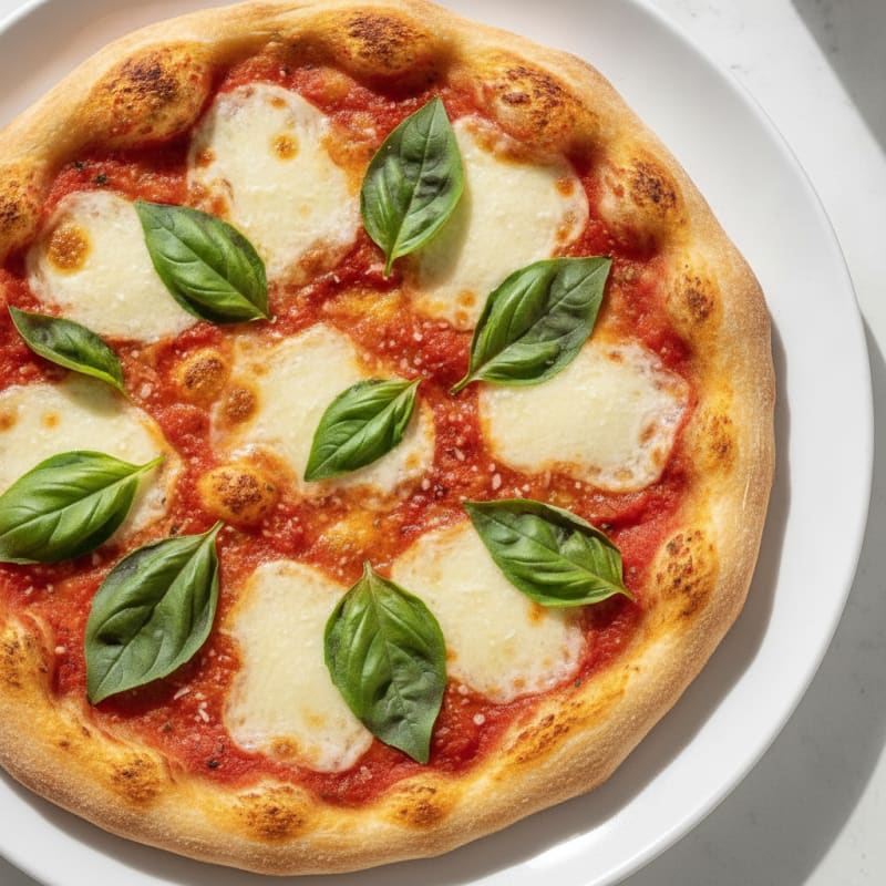 Classic Margherita Pizza with Fresh Basil
