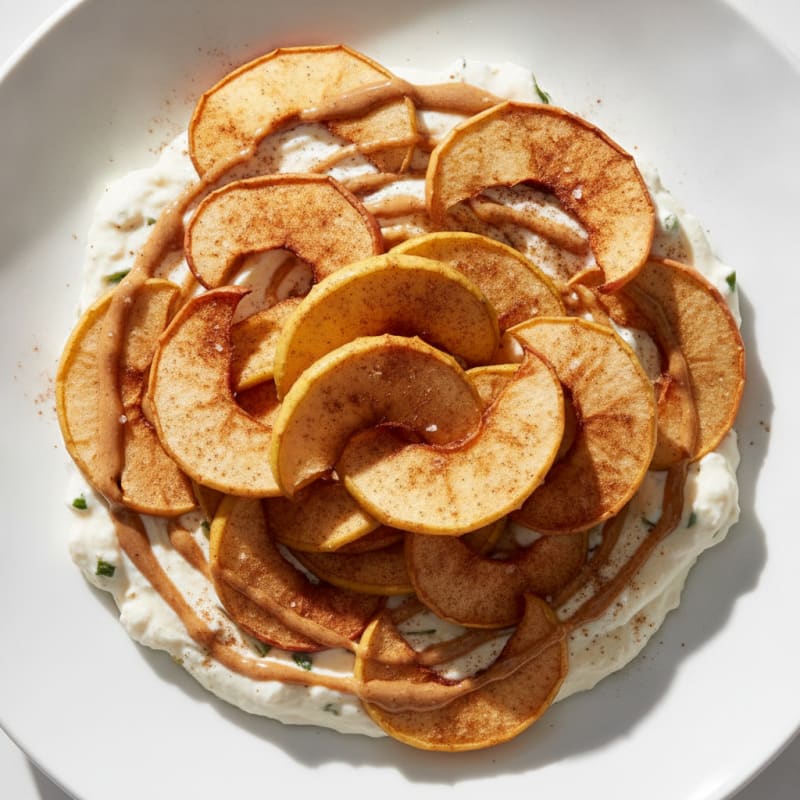 Baked Apple Cinnamon Chips