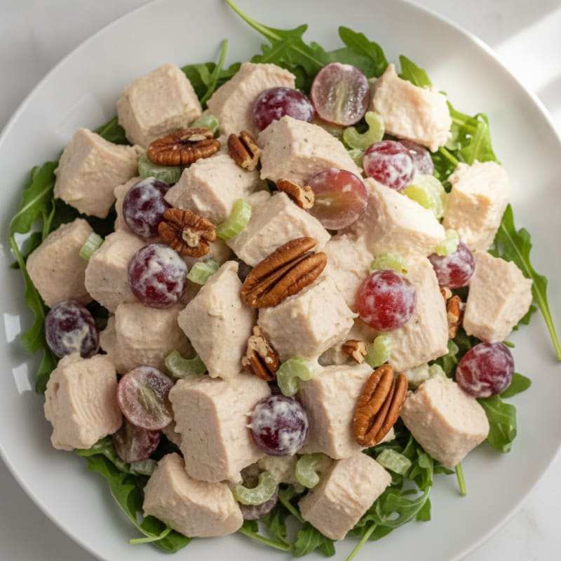 Chicken Salad with Grapes and Pecans