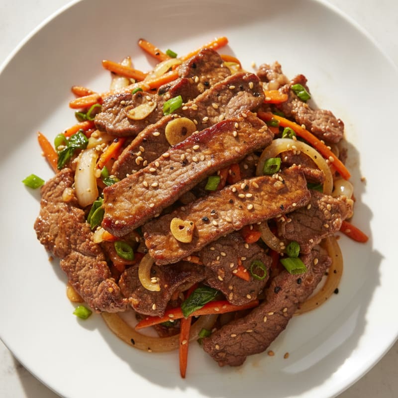 Korean Marinated Beef Bulgogi