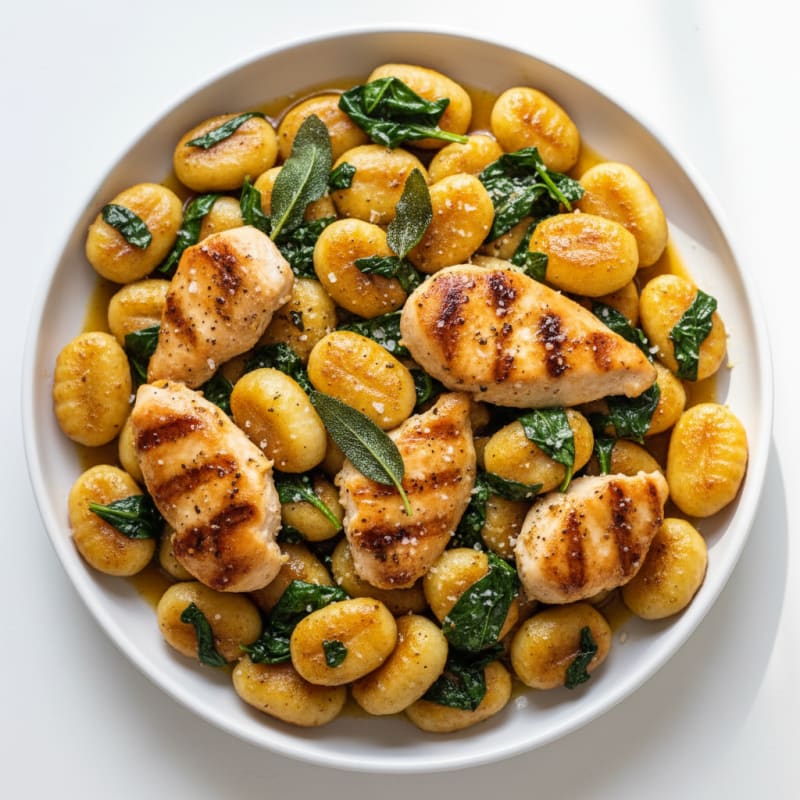 Ricotta Gnocchi with Sage Butter Sauce