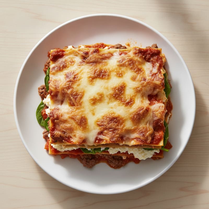 Classic Beef and Ricotta Lasagna Bake