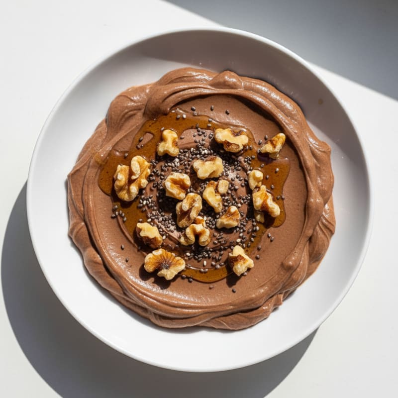 Greek Yogurt Chocolate Protein Pudding