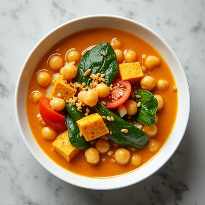 Healthy Chickpea Coconut Curry Stew