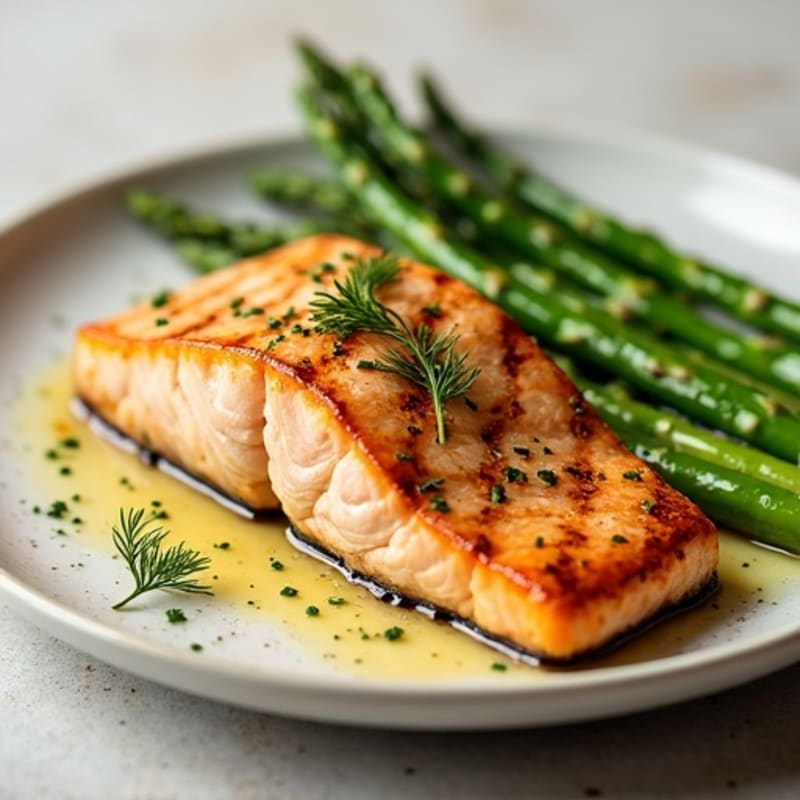 Lemon Herb Grilled Salmon