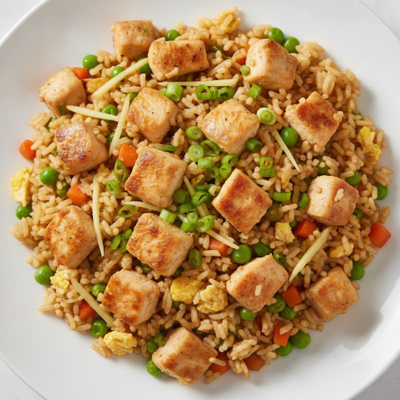 Savory Chicken and Vegetable Fried Rice