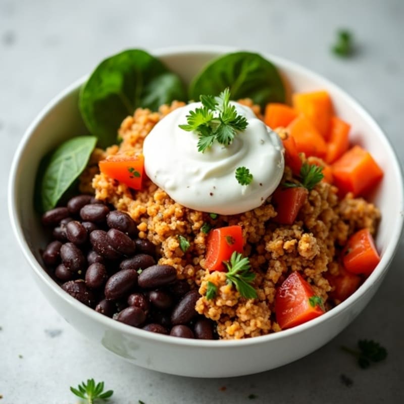 Lean Ground Turkey Taco Bowls