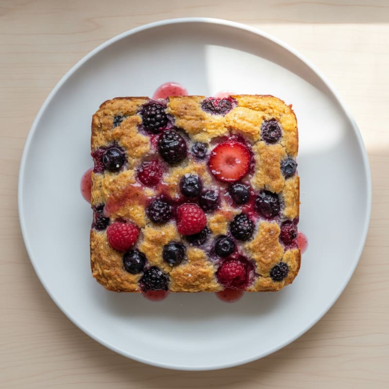 Baked Berry Oatmeal