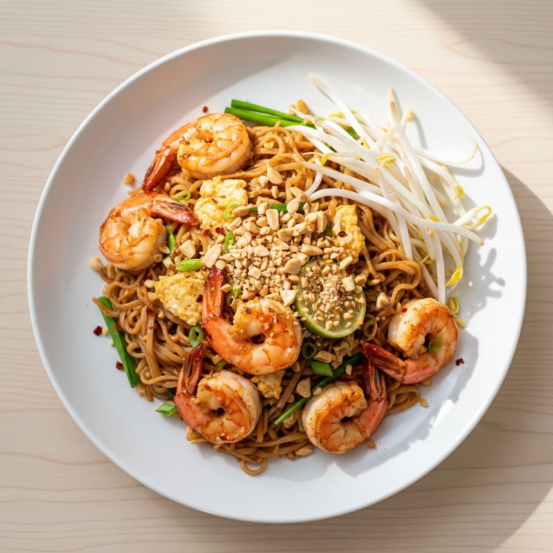 Shrimp Pad Thai Noodles