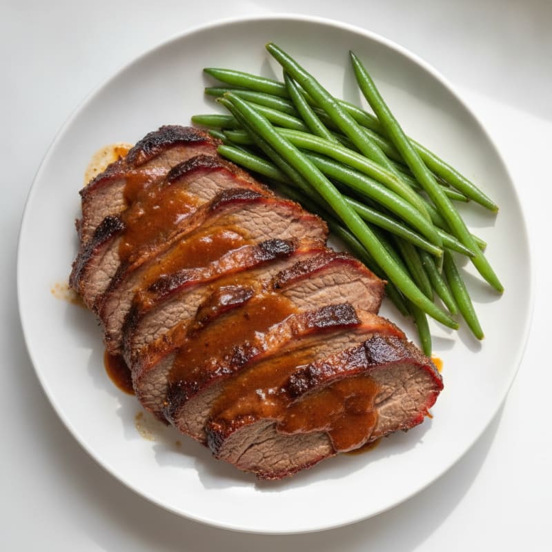 Smoky Texas Brisket with BBQ Glaze