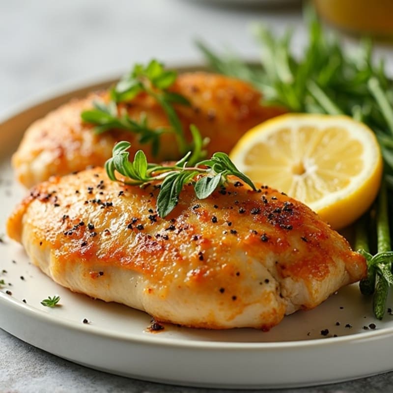 Lemon Herb Roasted Chicken Breast