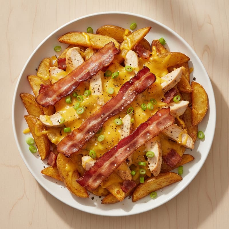 Loaded Bacon Cheese Fries