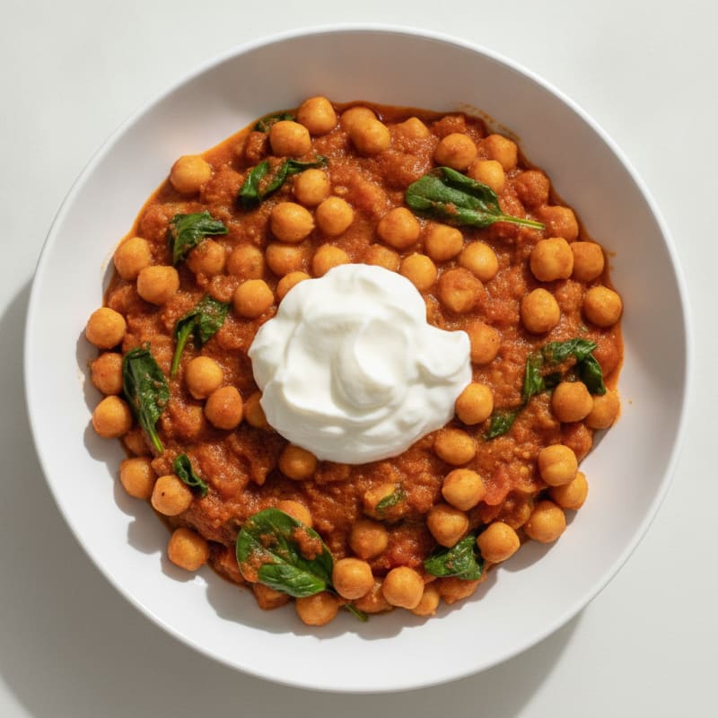 Hearty Chickpea Masala with Fragrant Spices