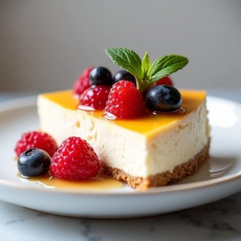 Greek Yogurt Protein Cheesecake