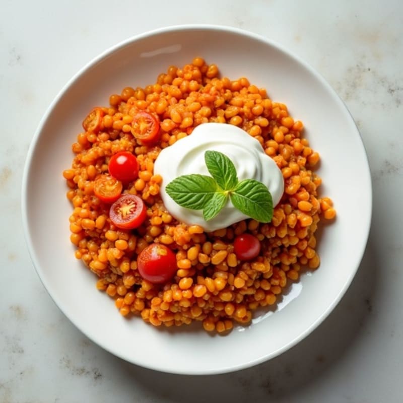 Creamy Spiced Red Lentils