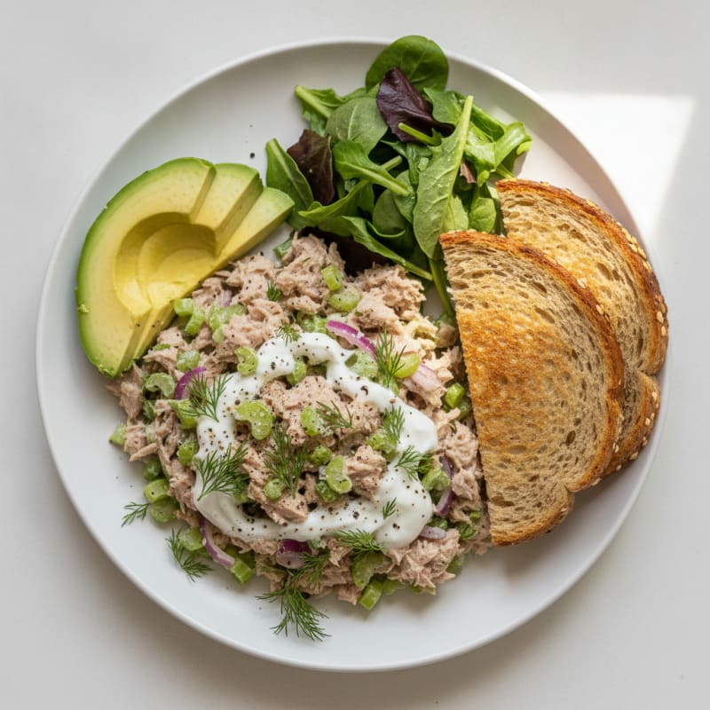 Dill Tuna Salad with Celery