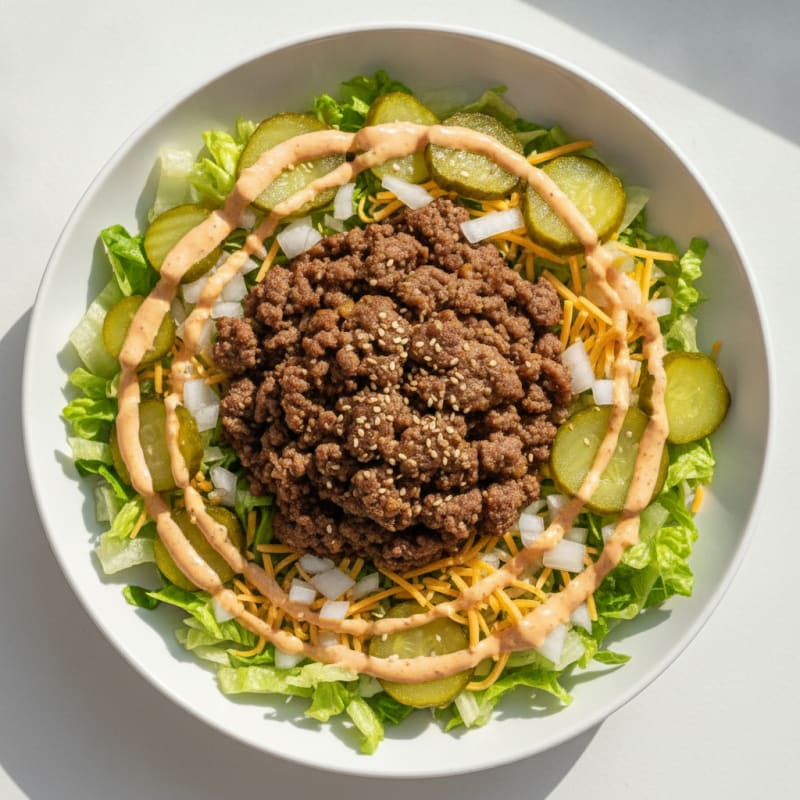 Big Mac Protein Bowl