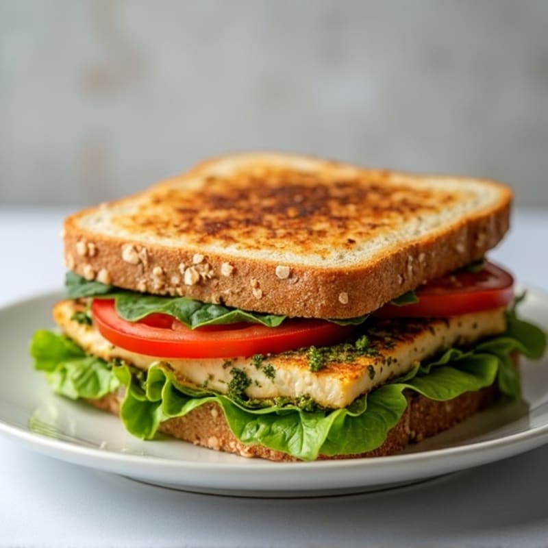 Grilled Pesto Chicken Sandwich