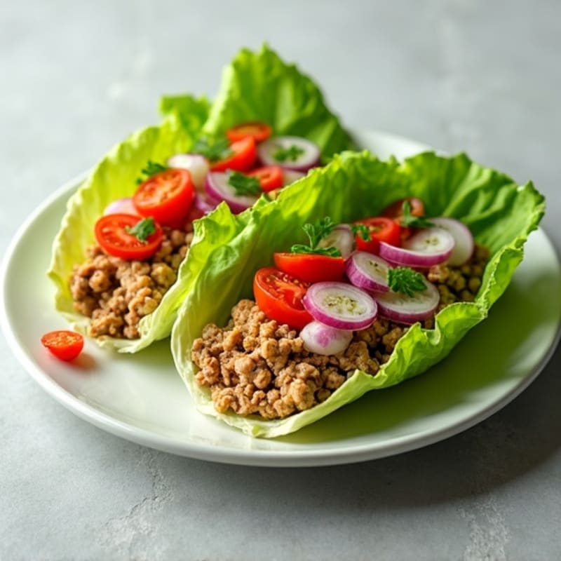 Fresh Turkey and Creamy Avocado Lettuce Wraps