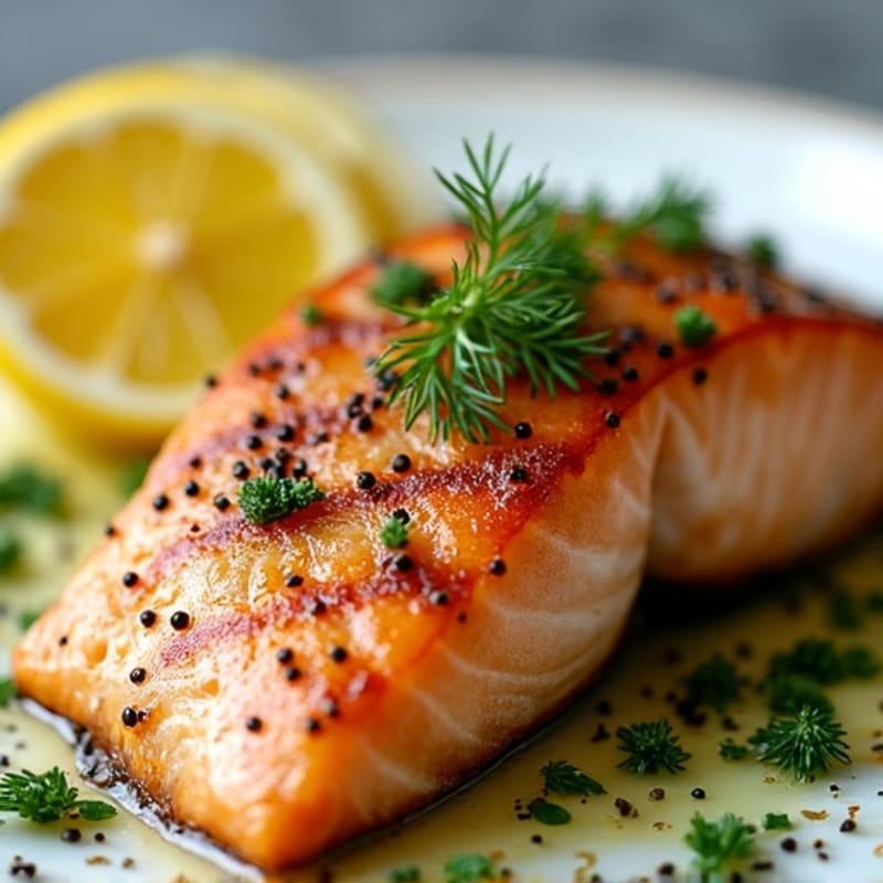 Citrus-Herb Grilled Salmon with Fresh Herbs