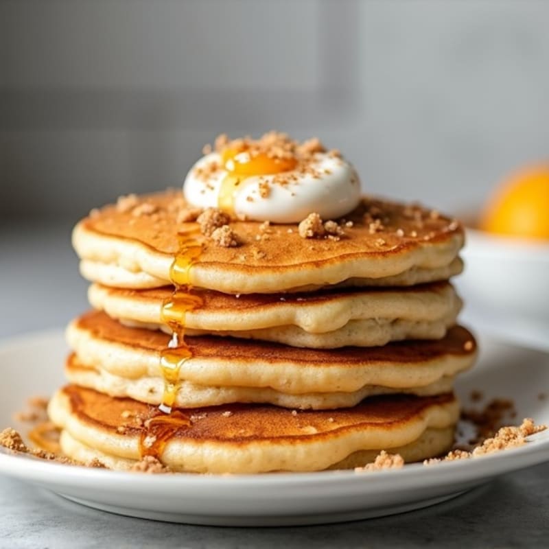 Fluffy Almond Flour Protein Pancakes
