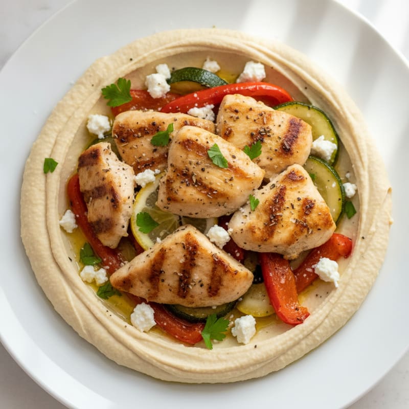 Mediterranean Hummus Platter