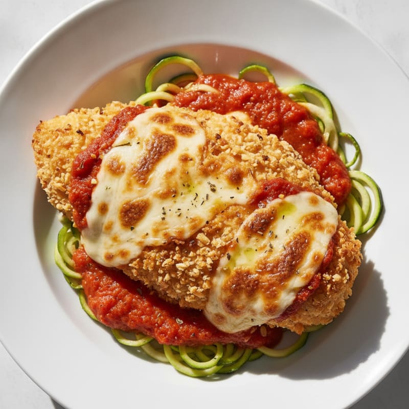 Baked Chicken Parmesan with Marinara