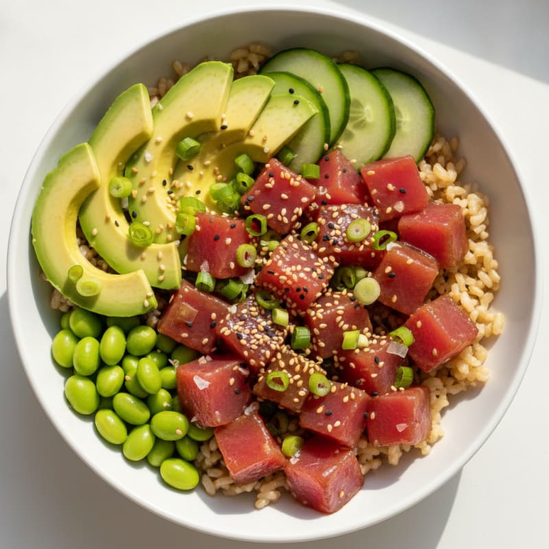 Hawaiian Ahi Poke Bowl