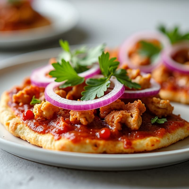 Smoky BBQ Chicken Flatbread Pizza