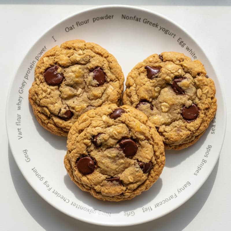 High-Protein Soft-Baked Chocolate Chip Cookies