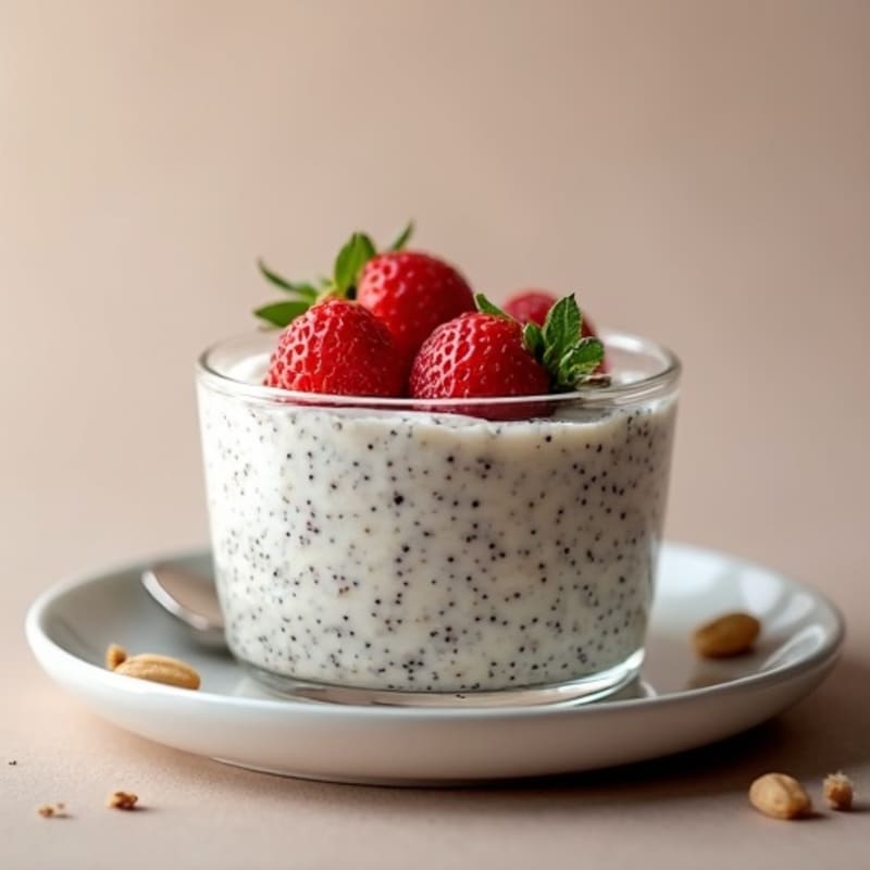 High-Protein Chia Seed Pudding with Whey Protein