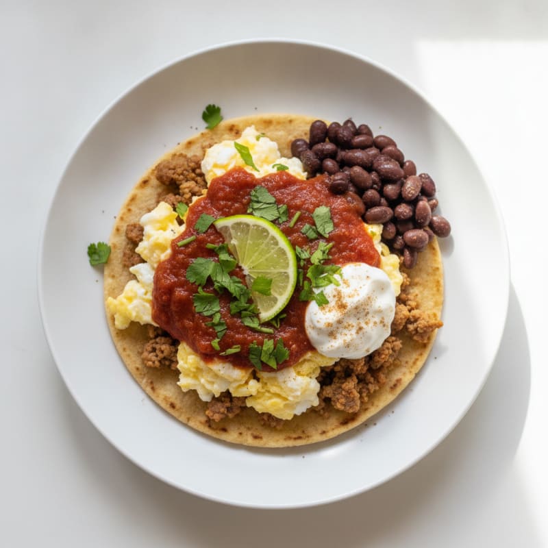 Huevos Rancheros with Lean Turkey