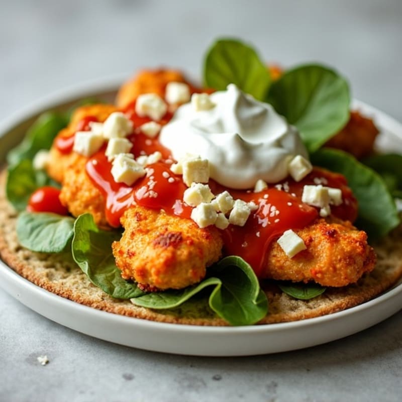 Buffalo Chicken Flatbread
