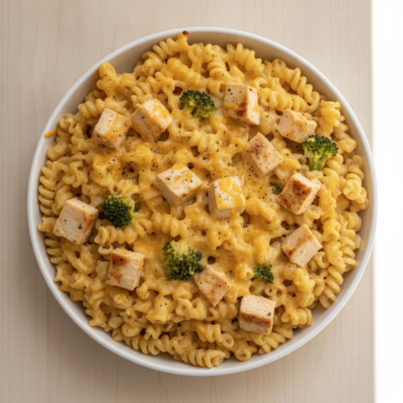 High-Protein Baked Macaroni and Cheese