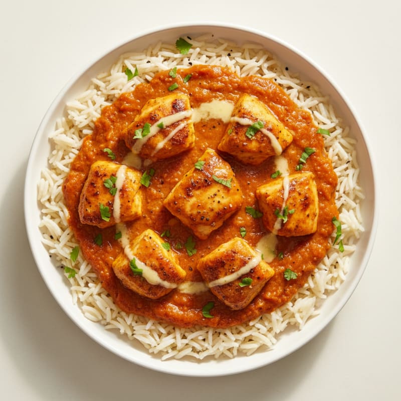 Spiced Butter Chicken with Basmati Rice