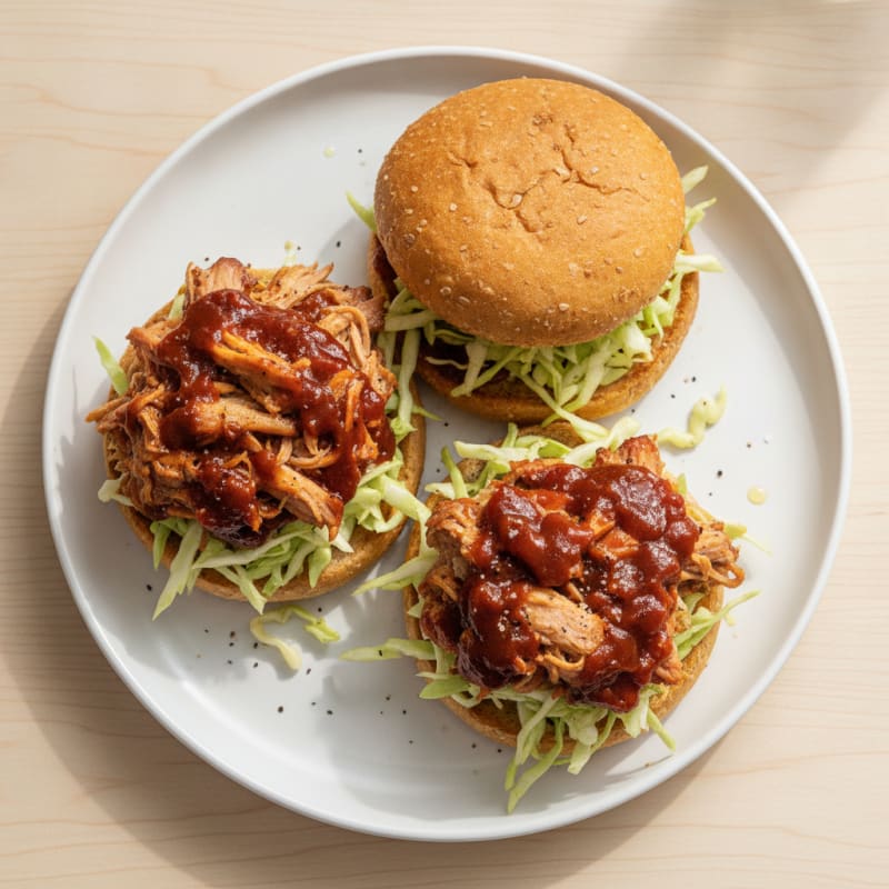 BBQ Pulled Pork Sandwiches
