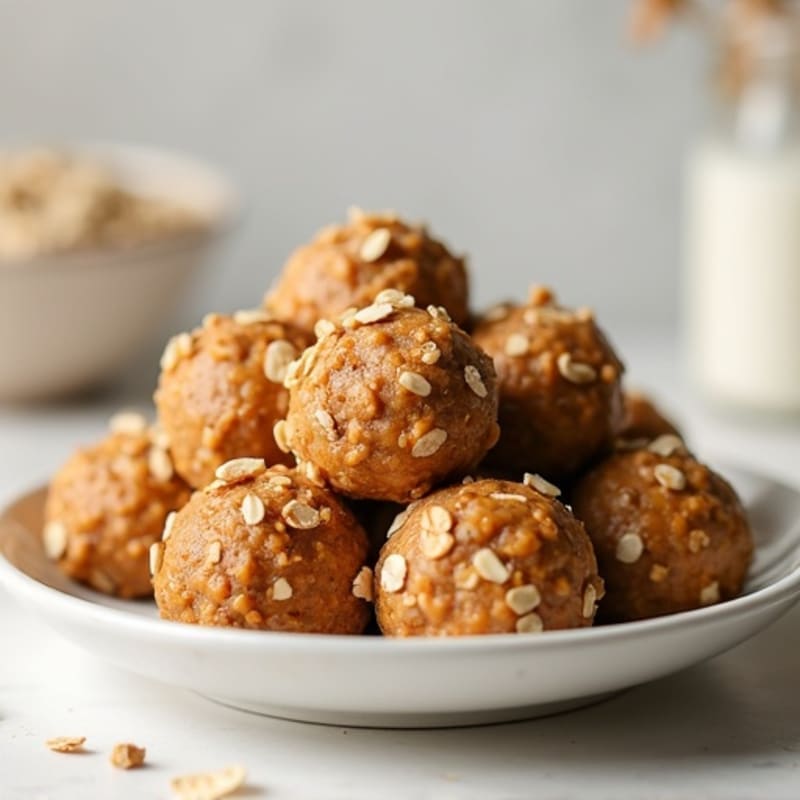 No-Bake Almond Butter Protein Bites