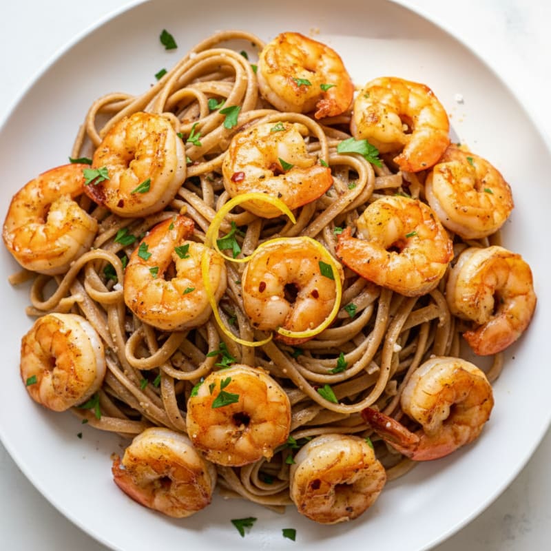 Zesty Garlic Butter Shrimp Scampi