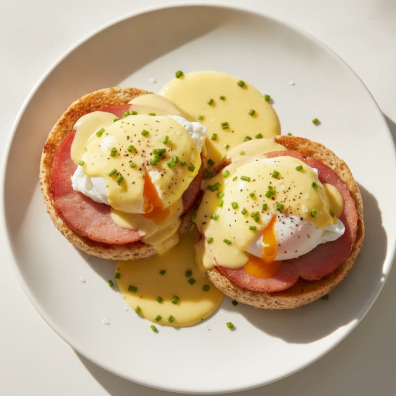 Classic Eggs Benedict with Hollandaise