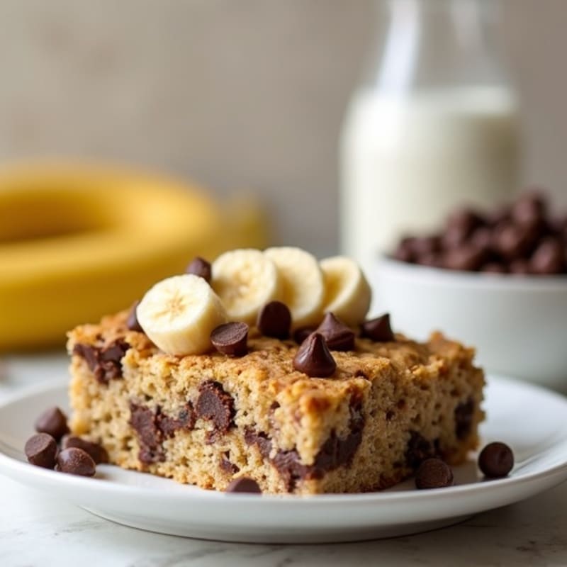 Protein-Packed Chocolate Chip Baked Oatmeal