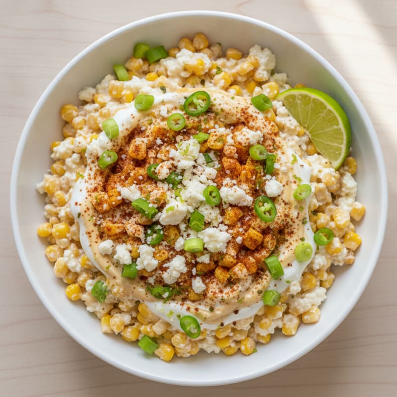 Mexican Street Corn Cottage Cheese Bowl
