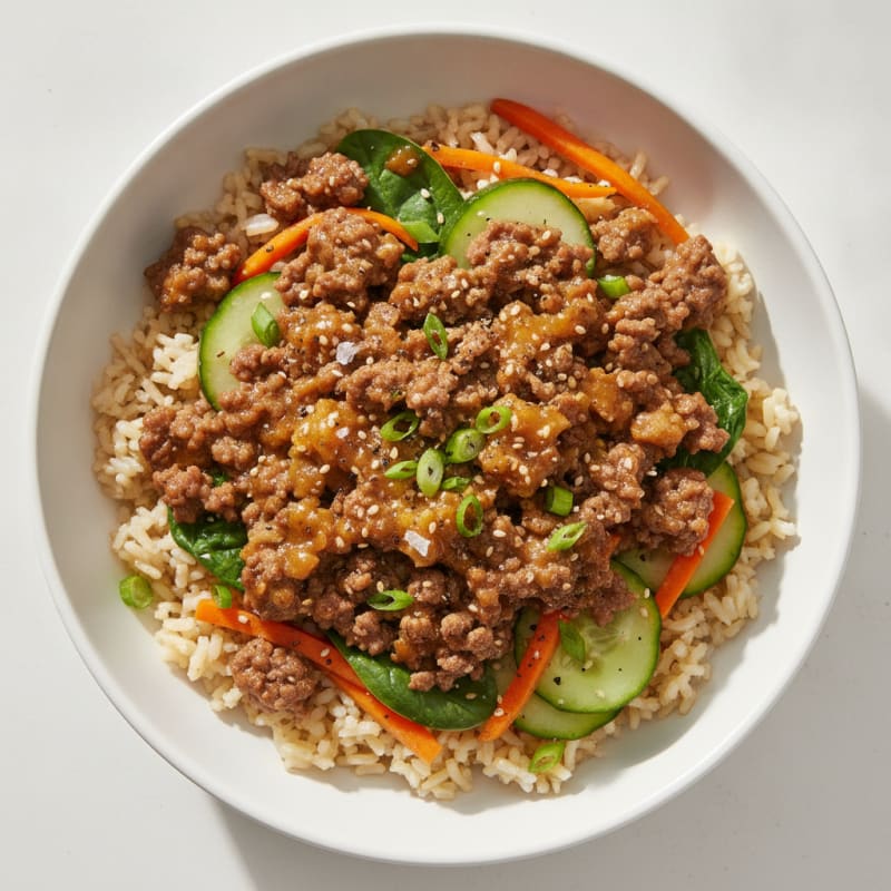 Korean Beef Bulgogi Bowl